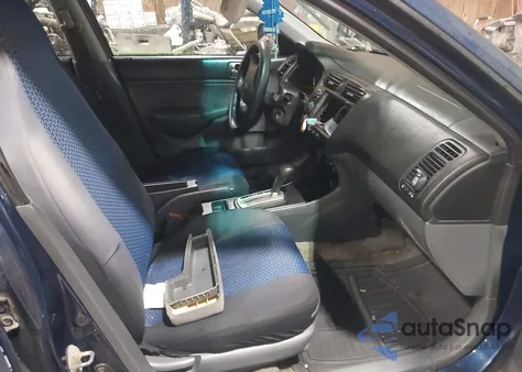 2005 Honda Civic Lx из США, поврежденный, VIN 2HGES16585H534585